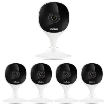 Imagem de Kit 5 Câmeras Wi-Fi Inteligente Com Alarme e Armazenamento em Nuvem iM