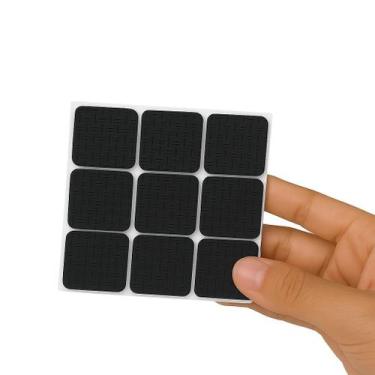 Imagem de Protetor Adesivo EVA Quadrado 2,5cm Móveis Piso Mesa Cama Vidro Parede