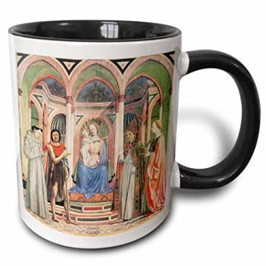 Imagem de 3dRose Caneca Madonna And Child With Saints By Domenico Veneziano, 325 ml, preta