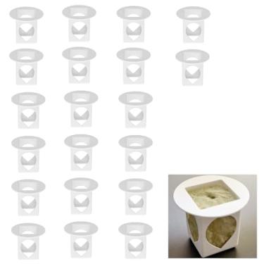 Imagem de myusya Copos Grow yCube para Gardyn – Copos de cultivo hidropônicos, compatíveis com o sistema de jardim interno Gardyn Home (pacote com 20)