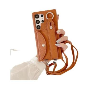 Imagem de Capa De Bolsa Com Alça Transversal Para Samsung Galaxy S24 FE S23 S22 