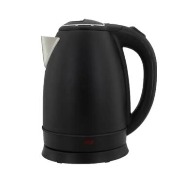 Imagem de Chaleira Elétrica Inox Preta 1,8L 220v – Fervura Rápida 1500W