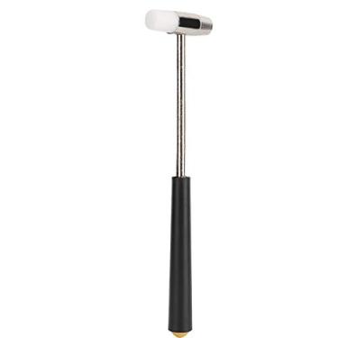 Imagem de Mini portátil de metal dupla cabeça jóias relógio reparação martelo diy ferramenta artesanato profissional relojoeiros reparação trabalhadores metal como imagens mostradas (B)