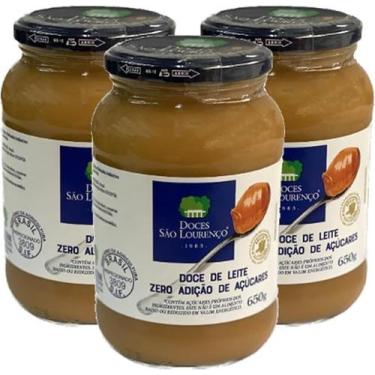 Imagem de KIT 3 Doce De Leite Diet São Lourenço 650g