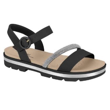 Imagem de Sandalia modare tratorado ref 7132.144.28957 feminino, 37, Preto, Prat