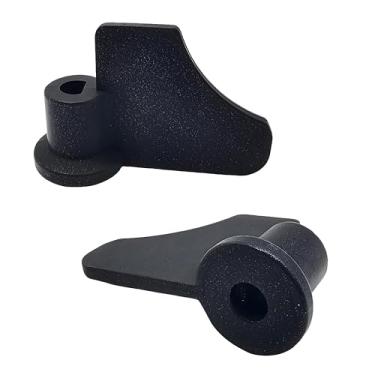 Imagem de CKSTBRTW20 Peça de lâmina de amassar para máquina de pão Oster, substituição de lâmina para máquina de fazer pão (2 peças, preto)