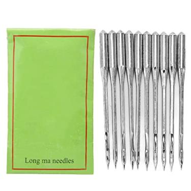 Imagem de Ainoli 10 peças de agulhas para máquina de costura, agulhas de máquina de bordar de aço de alta dureza para homem voador GK8 2 séries (GK8*230)