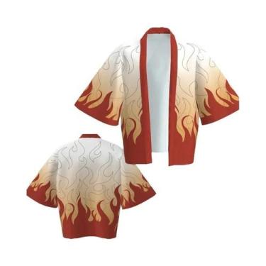 Imagem de Jaqueta estilo quimono de desenho animado Demon Killer Capa de anime c