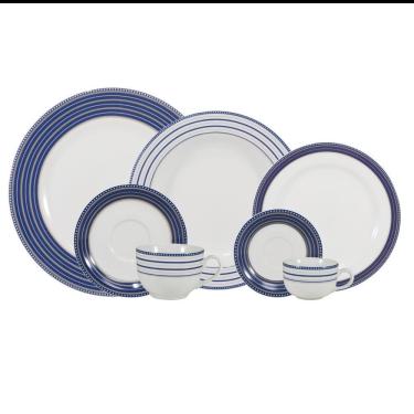 Imagem de Jogo De Jantar 42 Peças Chá Café Paula Porcelana Schmidt