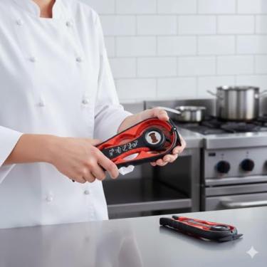 Imagem de Abridor de Garrafas 4 em 1 Multiuso – Utensílio Ergonômico para Abrir Latas, Garrafas PET, Tampas de Metal e Lacres sem Esforço