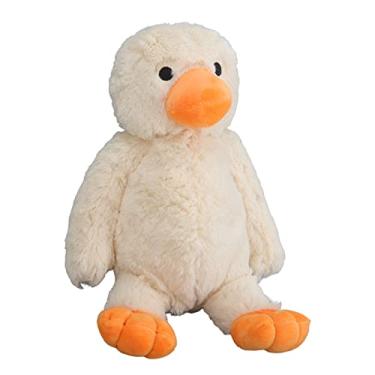 Imagem de Acouto Brinquedo Estridente de Patinho de Pelúcia para Cachorro Macio - Soa Engajamento, Limpeza de Dentes e Saudável - Ideal para Raças Pequenas a Médias Alivia o Tédio e Problemas de Mastigação (L)