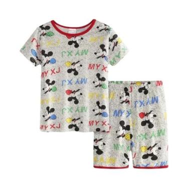 Imagem de Conjuntos De Pijamas De Algodão Para Meninos Pequenos Verão Roupas De 