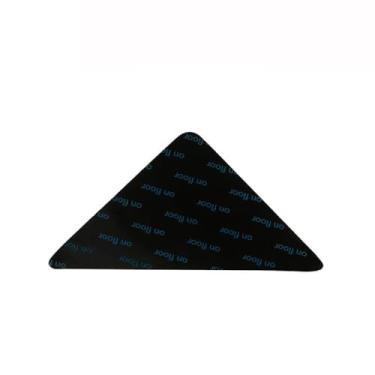 Imagem de Aderência de tapete, almofadas antiderrapantes para pisos e azulejos de madeira, fita de carpete reutilizável para tapetes de área, mista, 4 peças