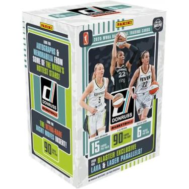 Imagem de 2025 Panini Donruss WNBA Basketball Blaster Trading Card Box (Blaster Exclusive Lava & Laser Parallels)