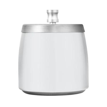 Imagem de Cinzeiro misturado de cor sólida fumaça branca para maconha, bandeja de fumaça, cinzeiro em pé ao ar livre para pátio