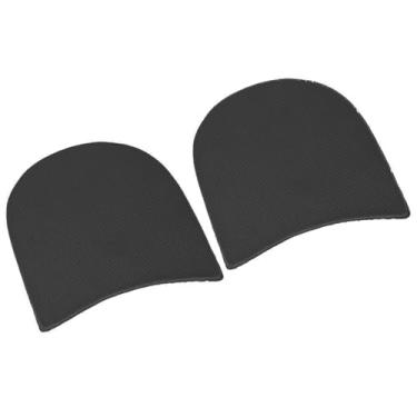 Imagem de AUNMAS Almofada de Sola Antiderrapante de Borracha para Sapatos, Almofada Inferior de Substituição Resistente Ao Desgaste Personalizável para Homens, Mulheres, Tênis de Couro de bebê, Sapatos (Preto)