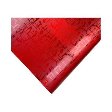 Imagem de Adesivos Autoadesivos Vermelhos Para Carro, Anti-Risco, Envelopamento 