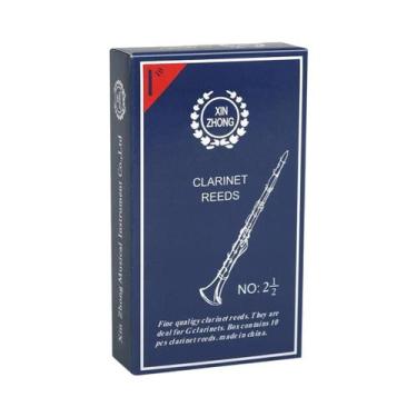 Imagem de Palhetas De Clarinete 10/20 Unidades, Saxofone Soprano Alto Tenor Prof