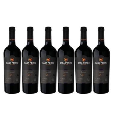 Imagem de Vinho Tinto Seco Casa Perini Tannat 750ml Caixa 6un