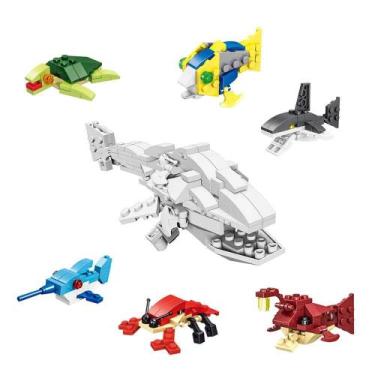 Imagem de Bloco De Montar Kit 14 Unidades - Xalingo, 11009 - Ovo Surpresa Bloco 