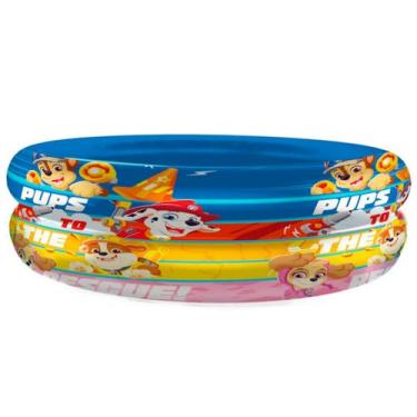 Imagem de Piscina Patrulha Canina Inflavel Redonda Paw Patrol 37L, Colorido