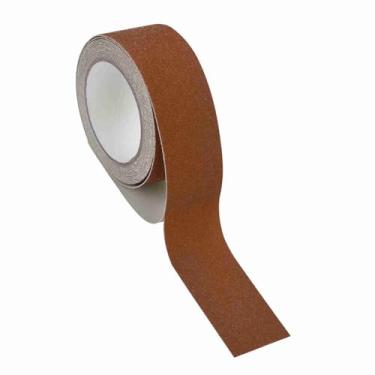 Imagem de Solinder Fita de Segurança Antiderrapante PVC de 5m * 5cm, Fita Adesiva Antiderrapante para Piso, Resistente à água e óleo, Cor Brilhante, para Edifícios Escritórios Domésticos Hotel (Café)