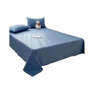 Imagem de Lençol 100% Algodão Para Colchões De Cama De Solteiro, Casal E King Si