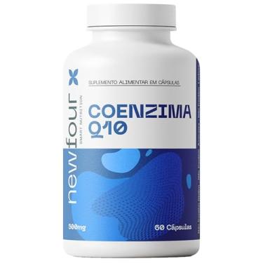 Imagem de Coenzima Q10 Coq10 500mg Suplemento Alimentar 60 Cápsulas Ubiquinona Newfour
