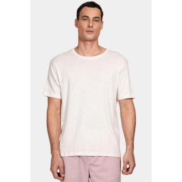 Imagem de Camiseta Aramis Malha Linho Natural-Masculino