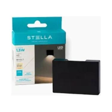 Imagem de Balizador Stella Mini Neu2 Sobrepor Preto1,5W 3000K STH8746/30