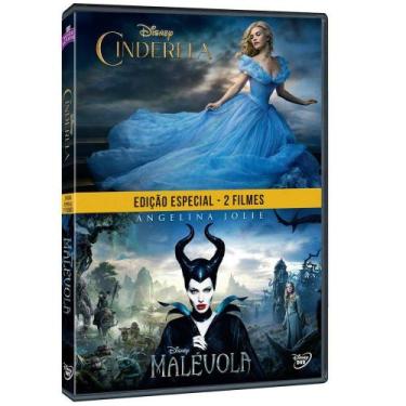 Imagem de DVD Cinderela E Malévola 2 Filmes Clássicos Disney Original