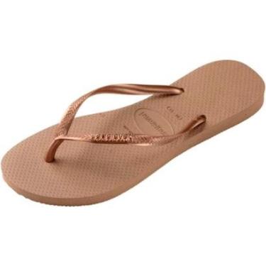 Imagem de Chinelo Havaianas Slim Logo Metallic - 7006288-Feminino