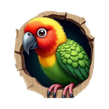 Imagem de Kit De Bordado 11CT Com Pássaros E Flores, Ponto Cruz Com Contas, Deco