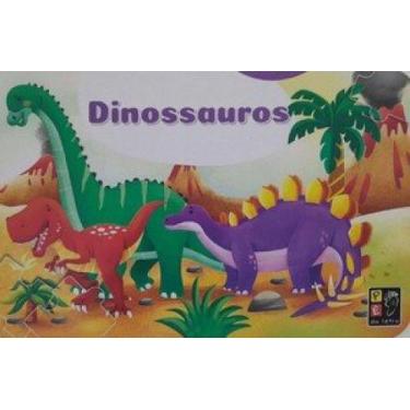 Imagem de Livro quebra-cabeça - dinossauros - PE DA LETRA, 3