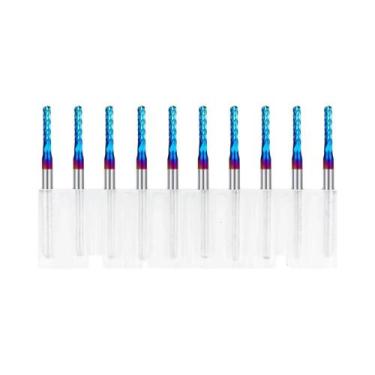 Imagem de Conjunto De Fresas De Carboneto Para PCB 10 Peças, Haste De 3.175mm, F