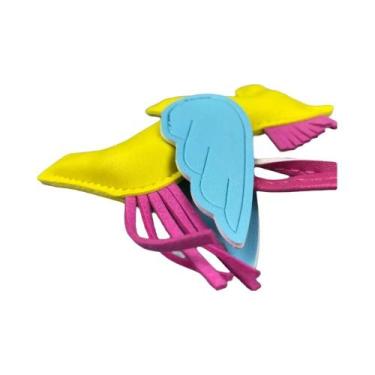 Imagem de Chaveiro De Pônei Alado Adorável Multicolorido Em Couro PU Com Borla P