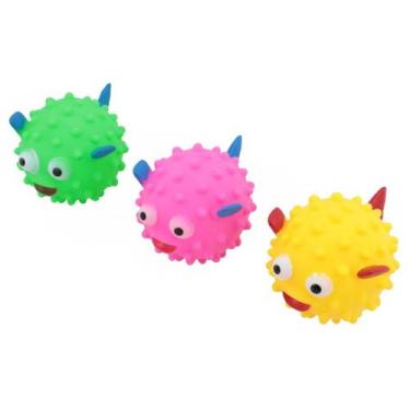 Imagem de Mordedor Tpr Pet Baiacu C/ Som 11x9cm Cachorro Lovely Vib