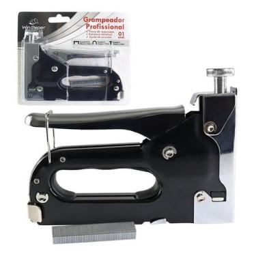 Imagem de Grampeador Profissional Compacto Preto - Rocie