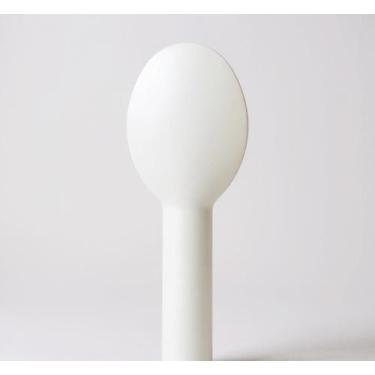 Imagem de COLHER DE BAGAÇO DE CANA DE AÇÚCAR DESCARTÁVEL BIODEGRADÁVEL TAKEPAPPE