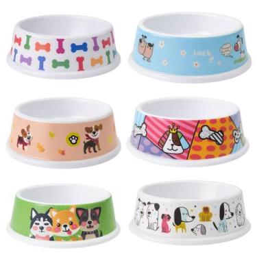 Imagem de Comedouro e Bebouro Pet Cachorro 300ml Resistente - Top