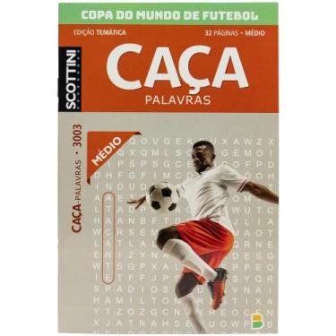 Imagem de Livro - Scottini Temático Caça-palavras COPA DO MUNDO MÉDIO (32p) N.30