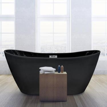 Imagem de Banheira de Imersão 150cmx75cm Mavie Ouro Fino Preta