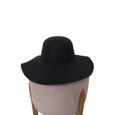 Imagem de Chapéu Cata Ovo Chapéu Pança de Burro Preto de Feltro - Pralana