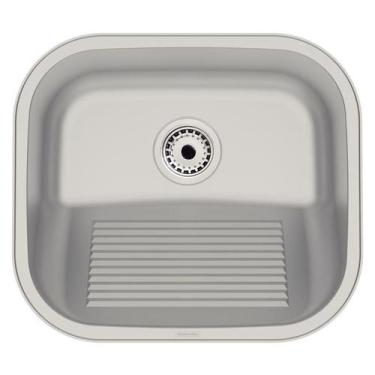 Imagem de Tanque de Encaixe Tramontina Hera Compact 19 em Aço Inox Acetinado 40x