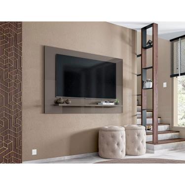 Imagem de Painel Para Tv Safira 1.35 Cinza Perola - Casa D Móveis