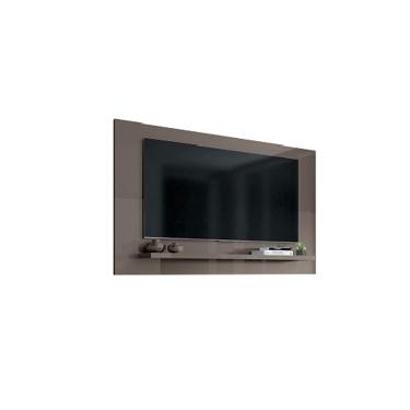 Imagem de Painel Tv Linha 123 Safiira 1.35 Cinza Perola CASA D - Casa D1 Móveis