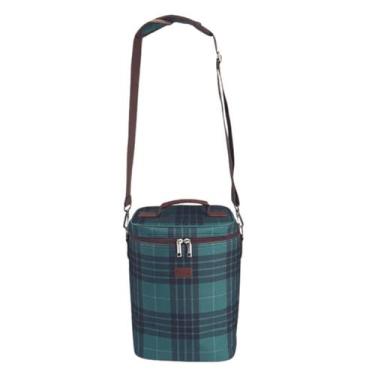 Imagem de Bolsa Térmica ACasa Poliéster 12L Verde para 12 Garrafas