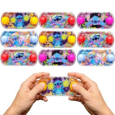 Imagem de 10 Brinquedos Aquaplay Argolas Stitch Sacolinha Surpresa - Goal Kids