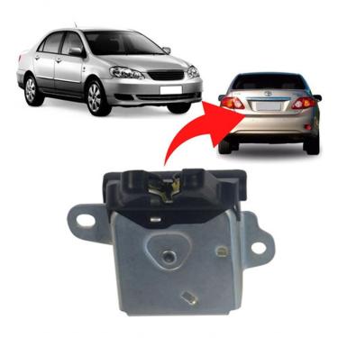 Imagem de Fechadura Interna do porta-malas Elétrica Modelo F103 para Toyota Corolla 2002 a 2008 com Acionamento Preciso