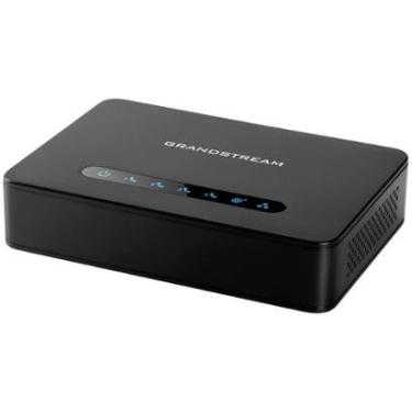 Imagem de Adaptador ATA Avançado Grandstream, 4 Portas FXS, Preto - HT814-Unissex
